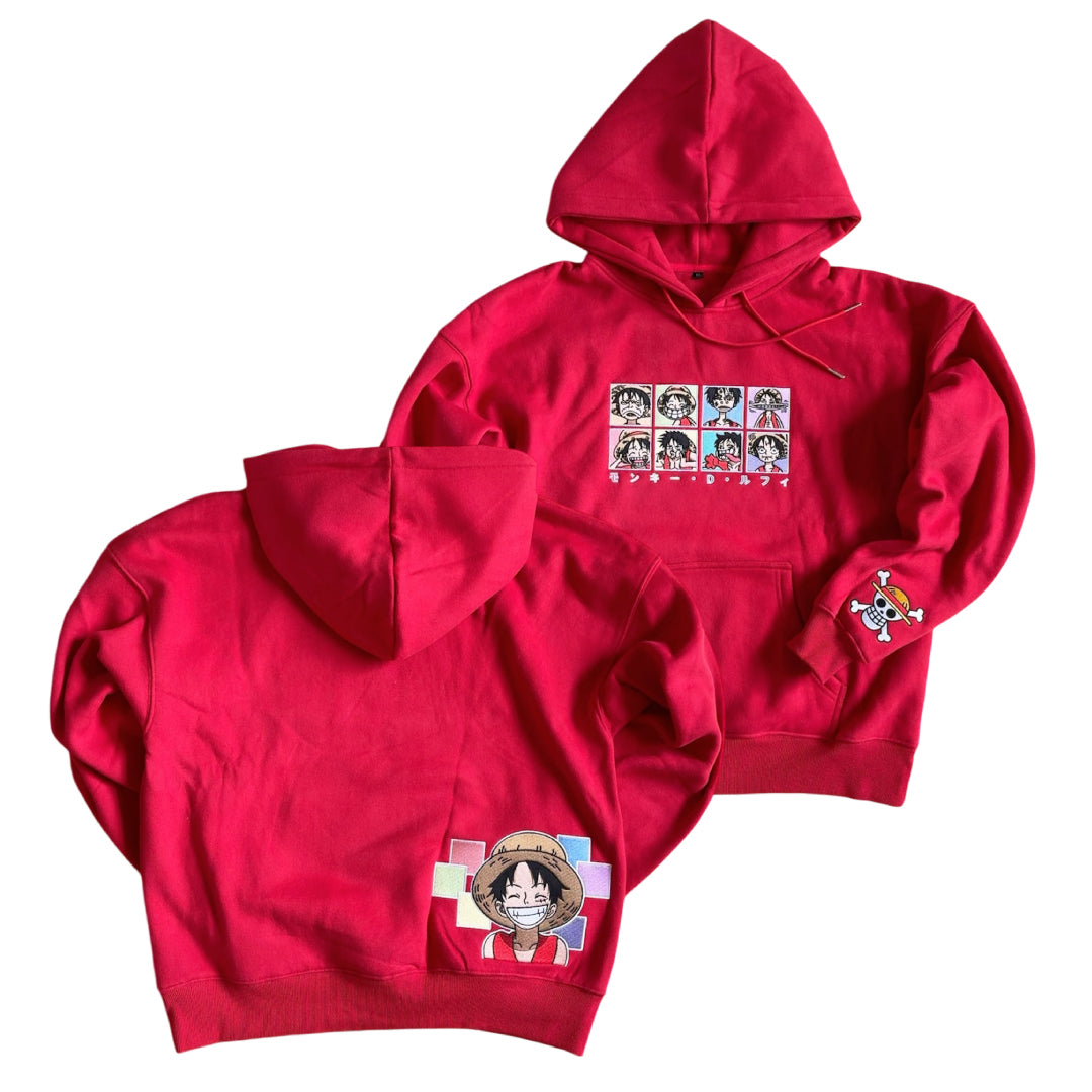 Red Faces Hoodie