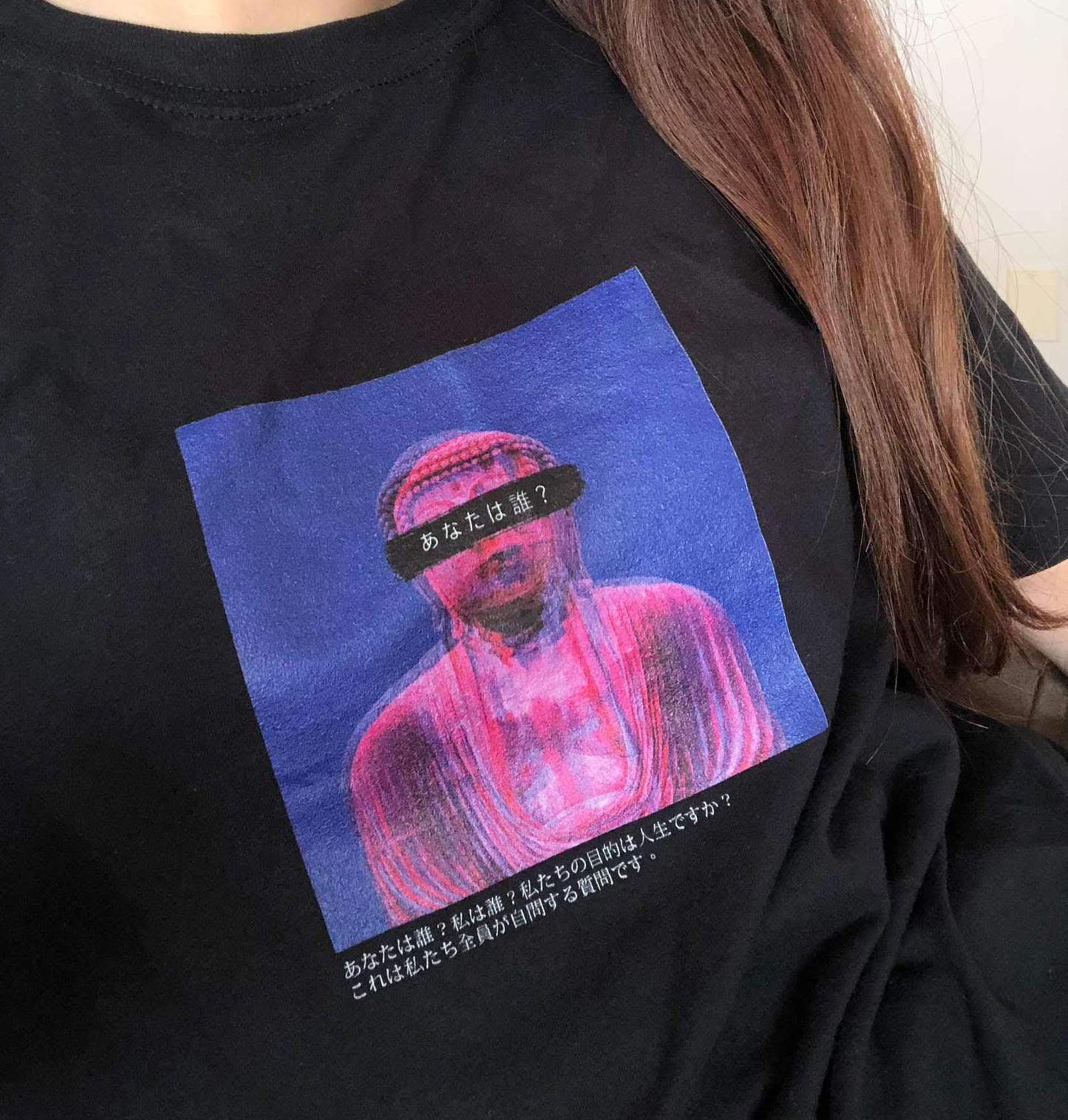 Vaporwave Buddha Hoodie