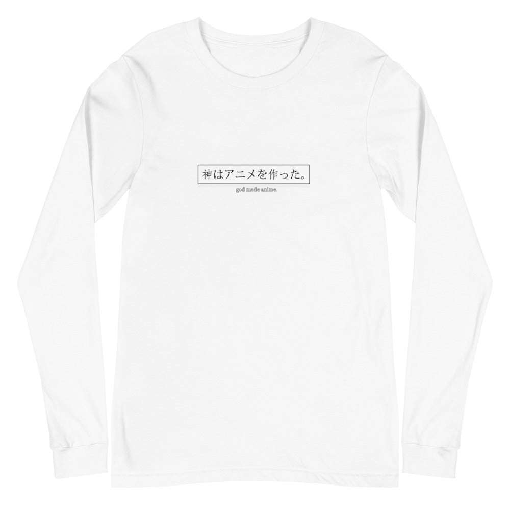 God Made Anime Long-Sleeve