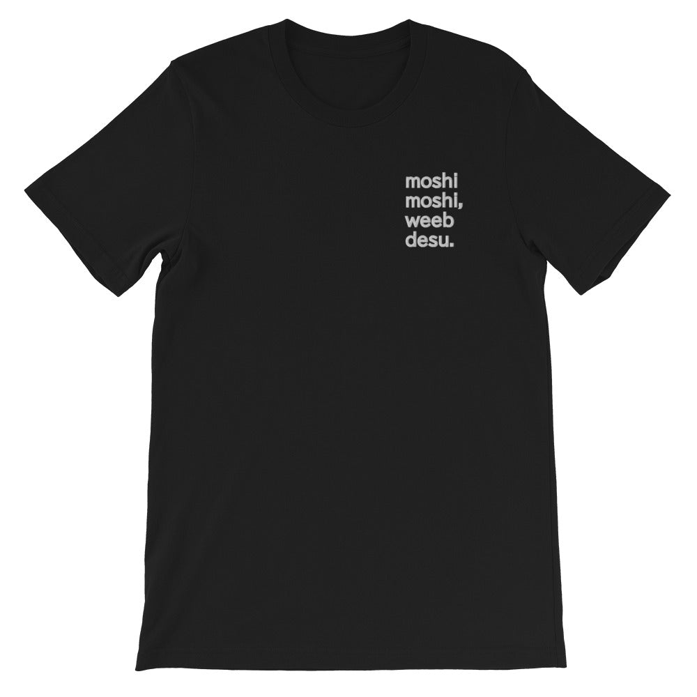 Embroidery Moshi Moshi Tee