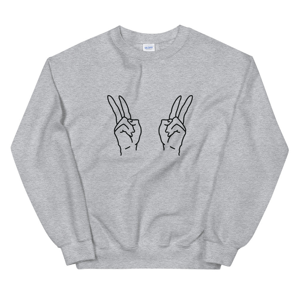 Double Peace Sweatshirt