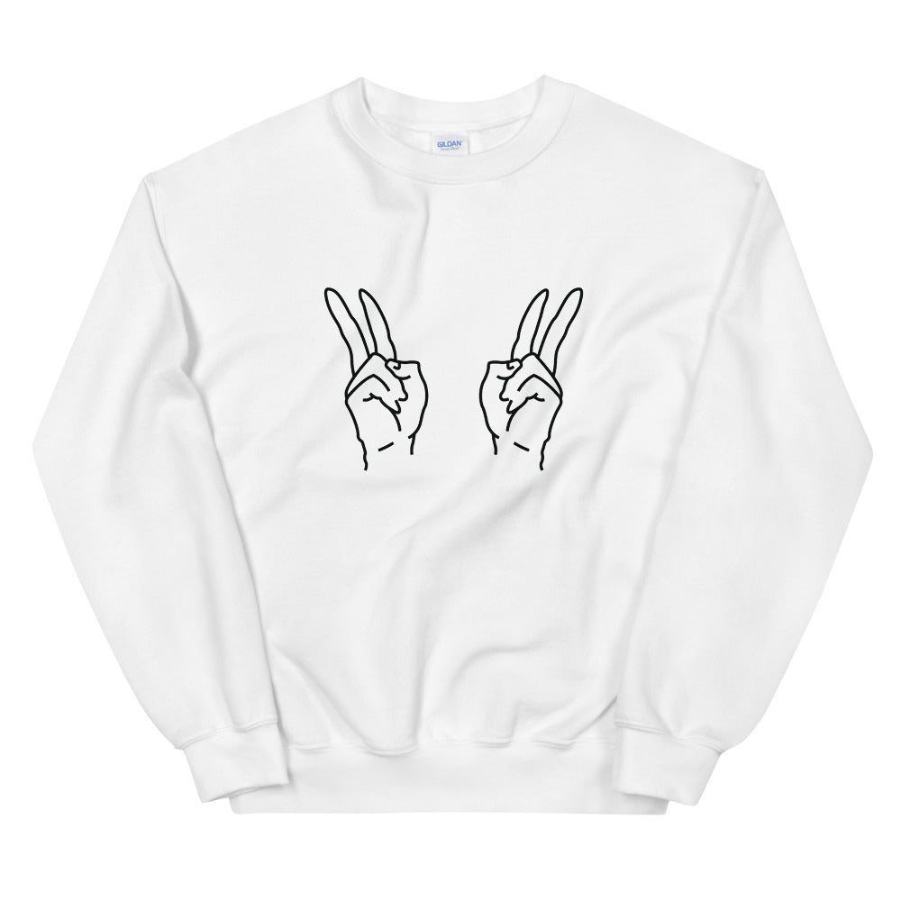 Double Peace Sweatshirt