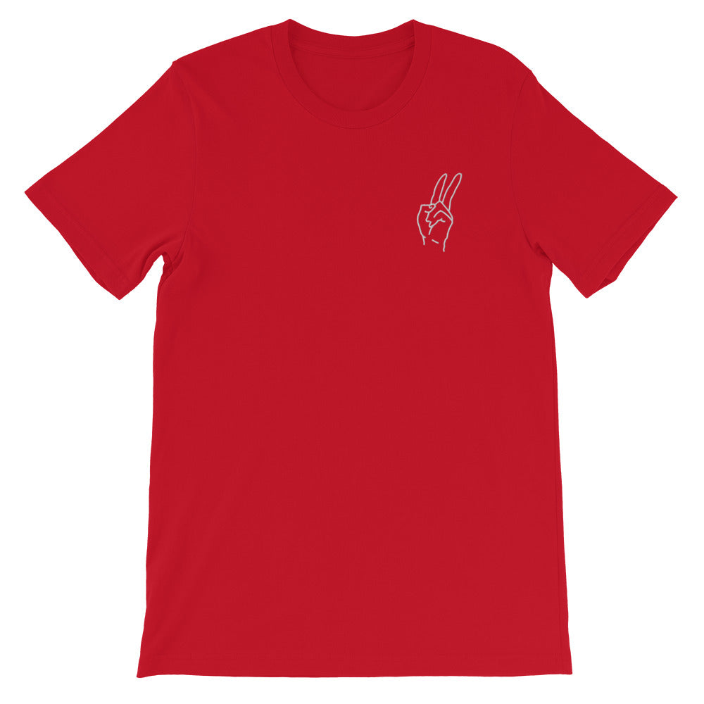 Embroidery Peace Tee