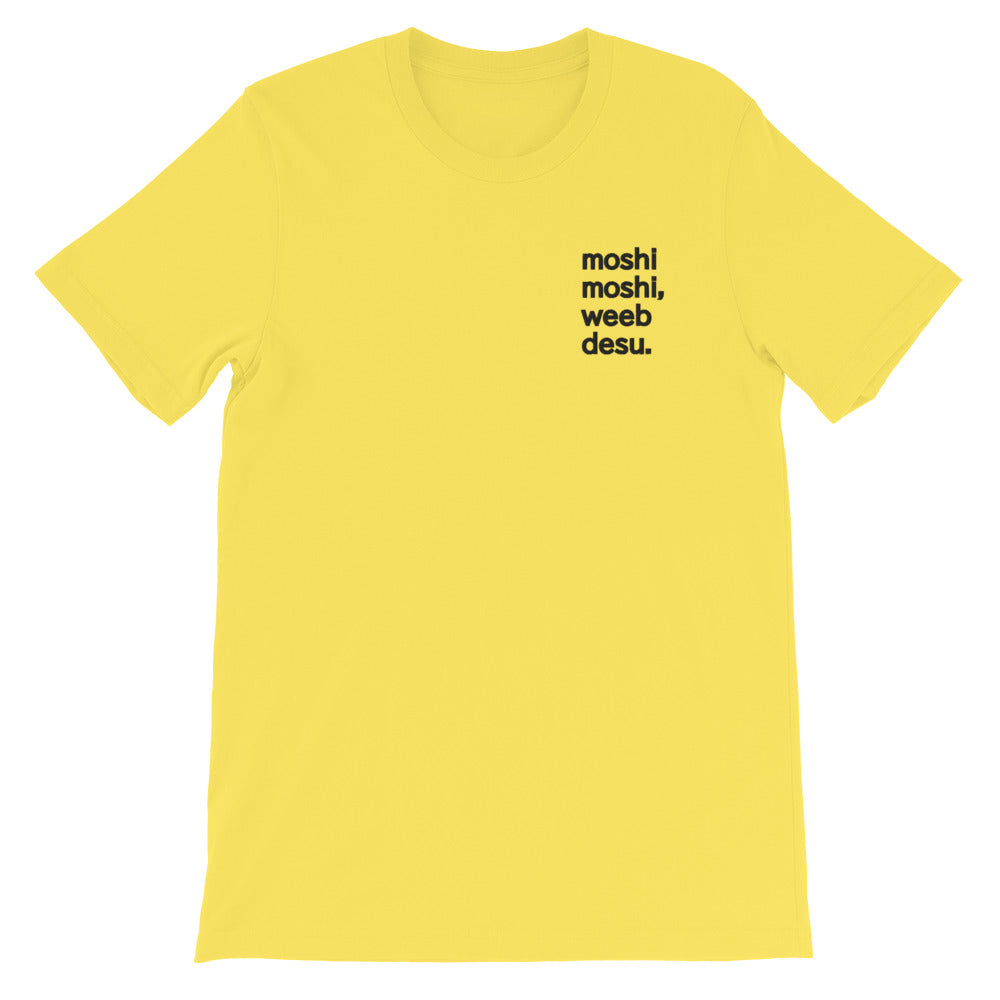 Embroidery Moshi Moshi Tee