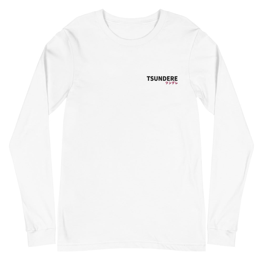 Embroidery Tsundere Long-Sleeve