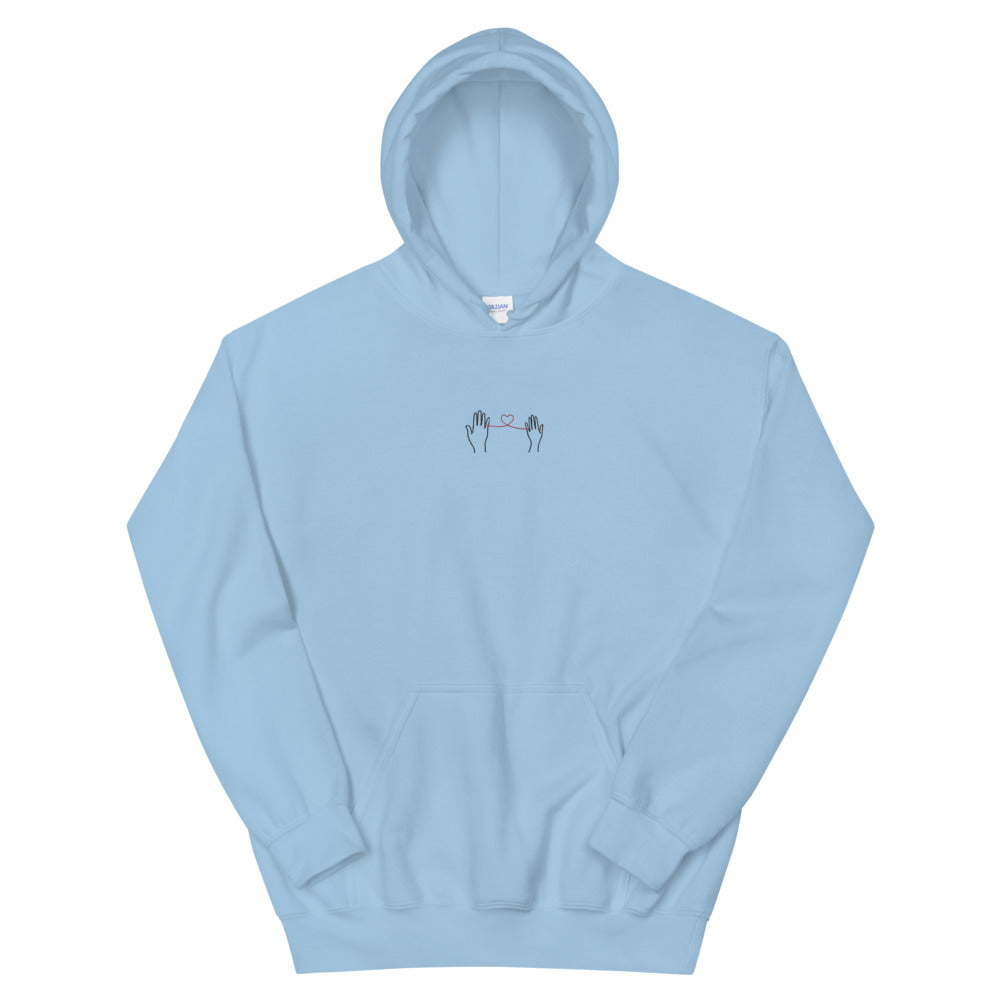 Embroidery Heart Hoodie