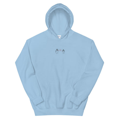 Embroidery Heart Hoodie