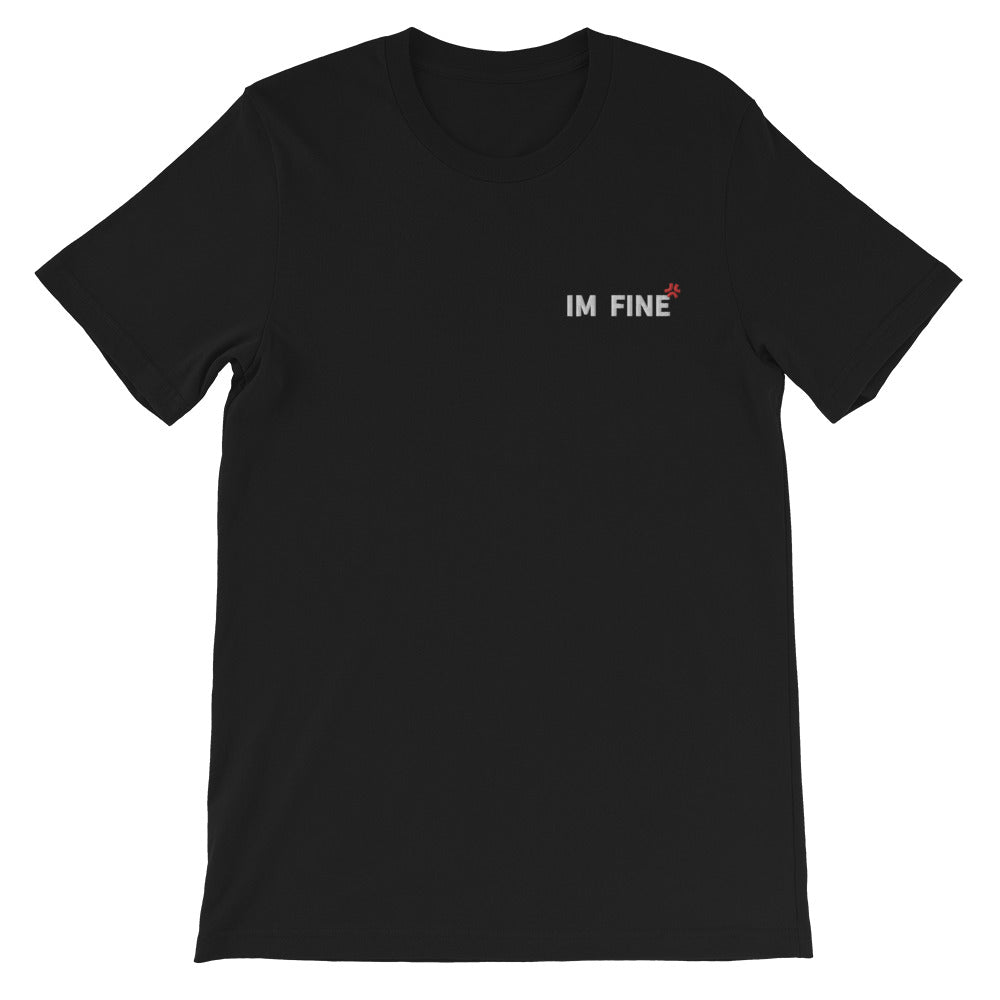 Embroidery I'm Fine Tee