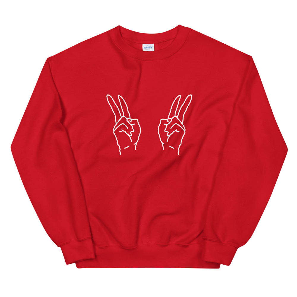 Double Peace Sweatshirt