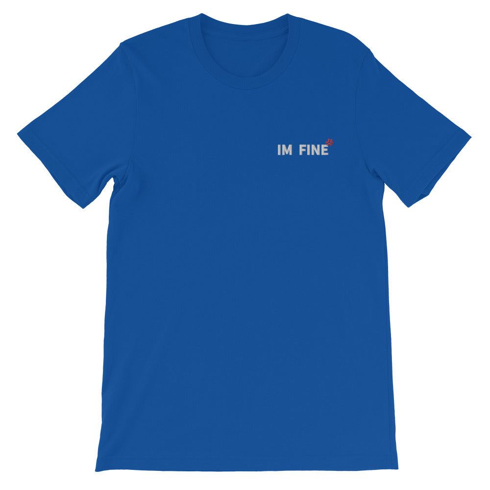 Embroidery I'm Fine Tee
