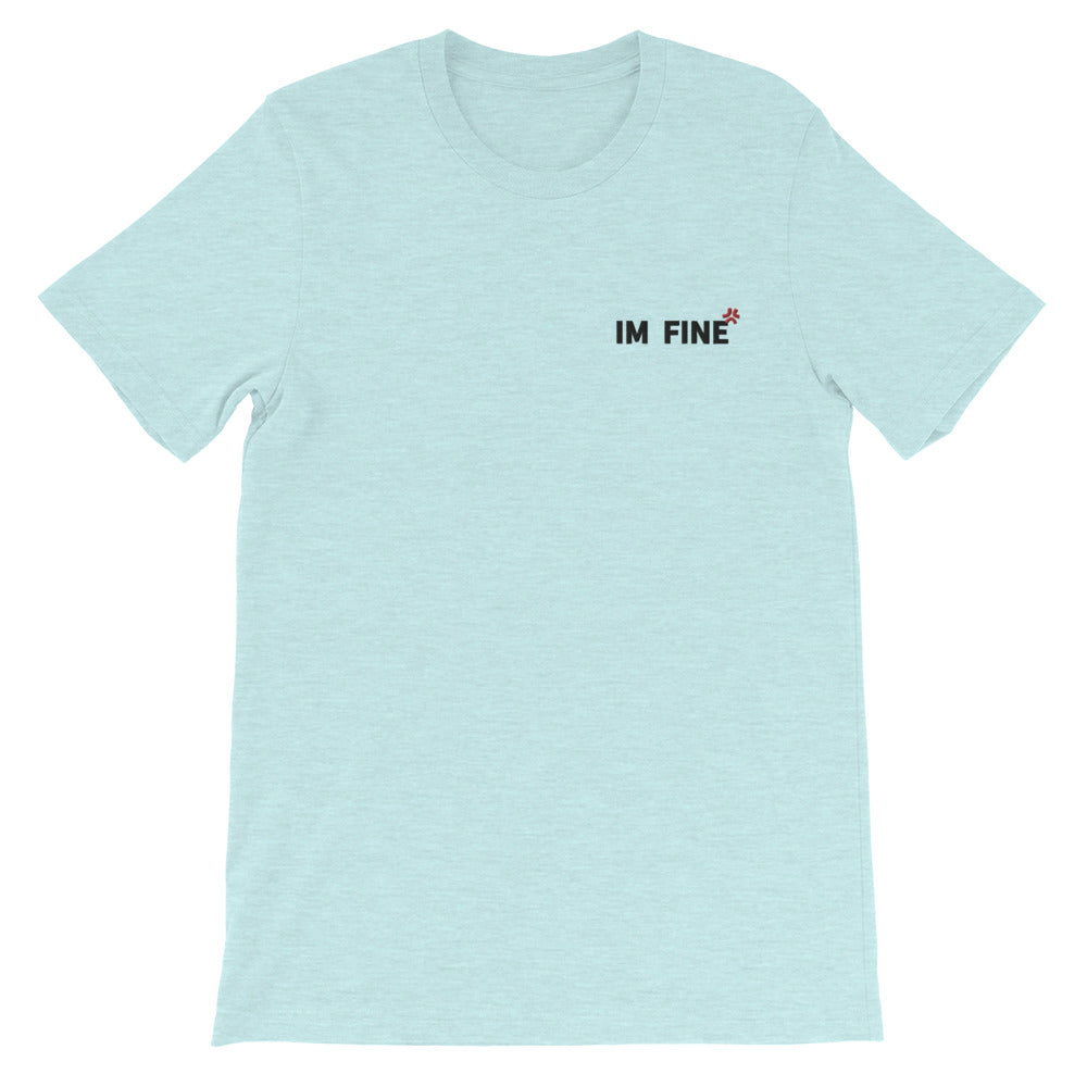 Embroidery I'm Fine Tee