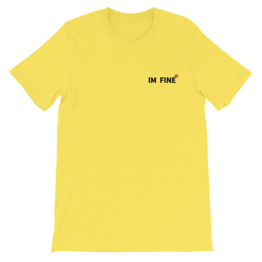 Embroidery I'm Fine Tee