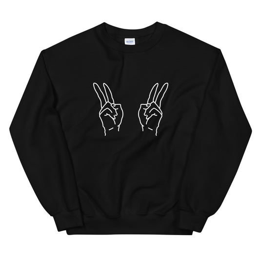 Double Peace Sweatshirt