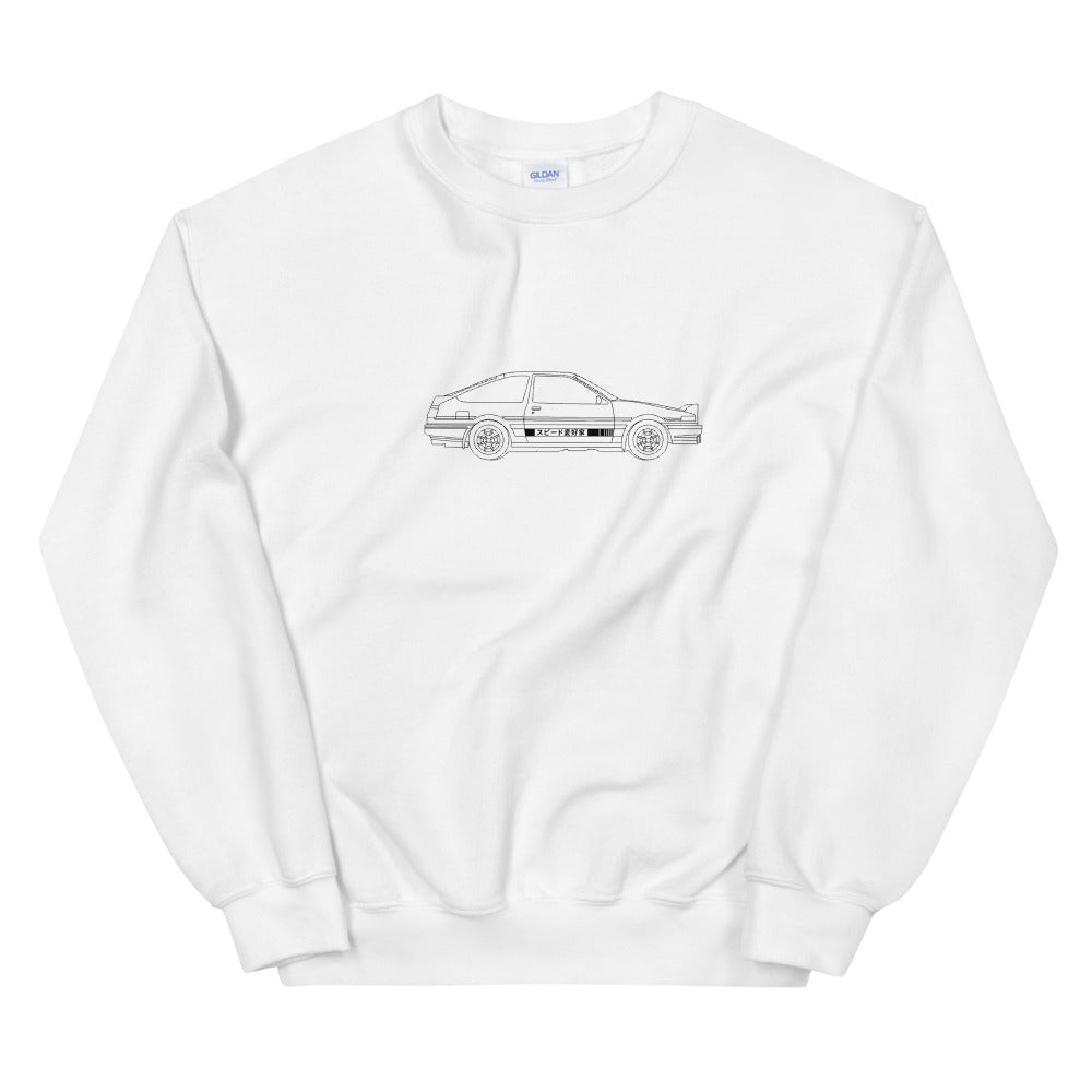Lineart Car Sweatshirt