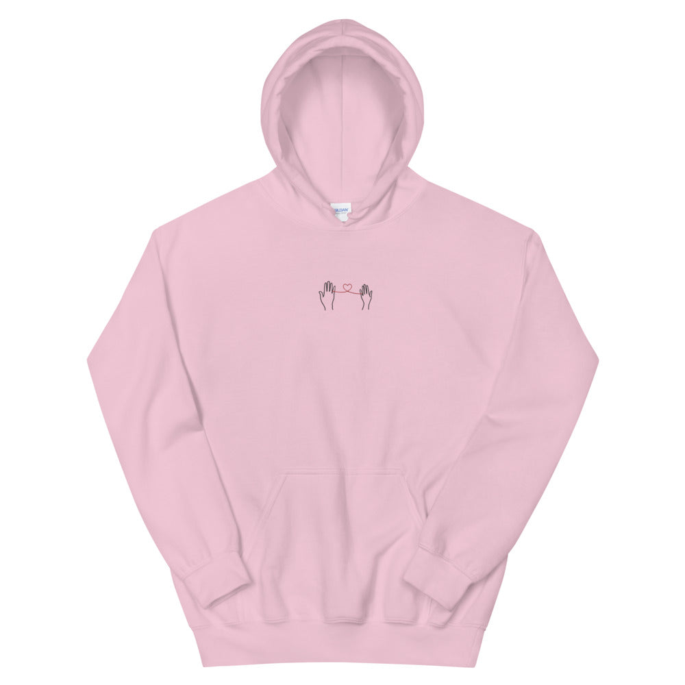 Embroidery Heart Hoodie