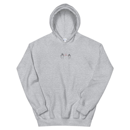 Embroidery Heart Hoodie